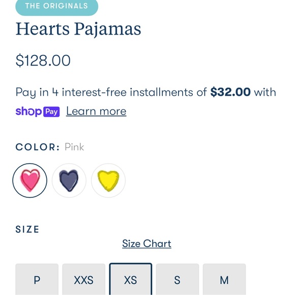 Roller Rabbit Heart pajamas - Picture 2 of 10